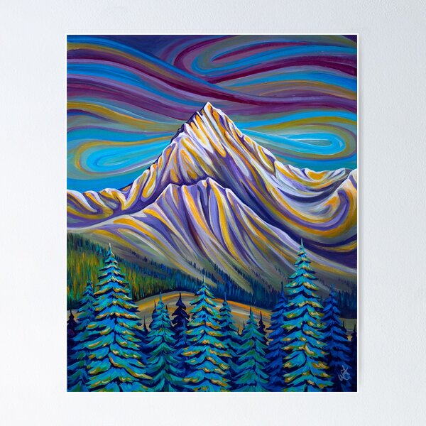 Item preview, Hometown View - Fisher Peak designed and sold by WendyFranzArt.