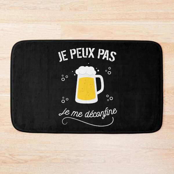 Item preview, deconfinement humor beer designed and sold by Catcrea.