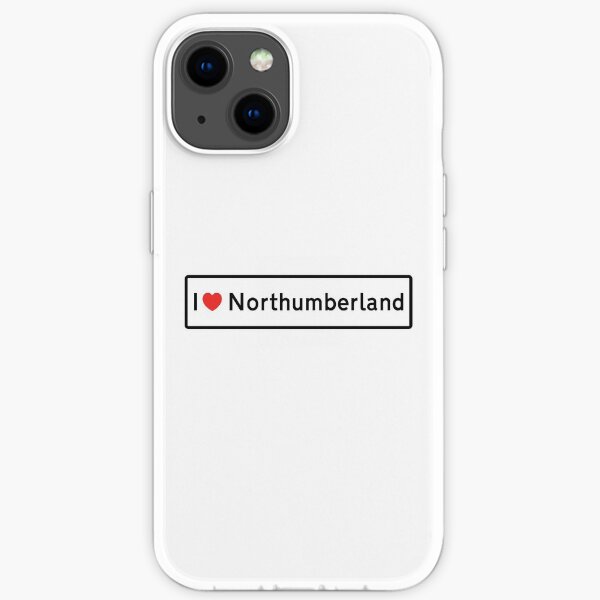 I Love Northumberland! iPhone Soft Case