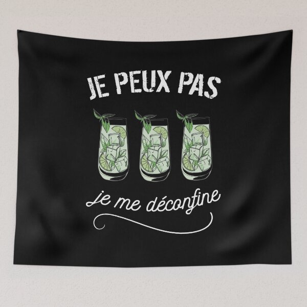 Item preview, deconfinement humor mojito designed and sold by Catcrea.