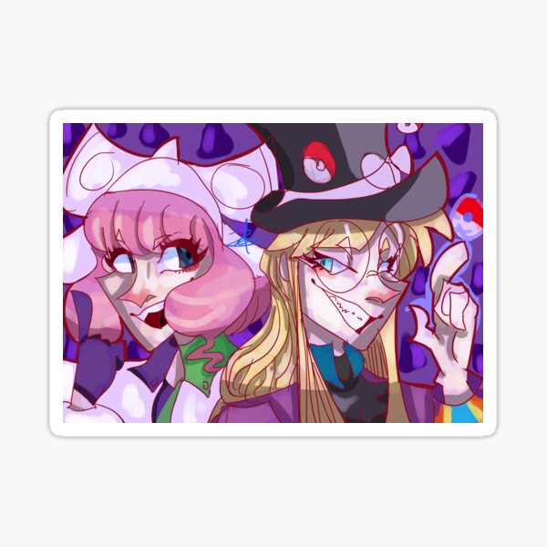 "Klara and Avery" Sticker for Sale by msliver Redbubble