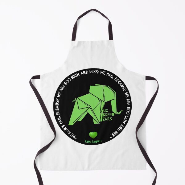 Item preview, "We don't fail because we aim to high and miss; we fail because we aim too low and hit" Les Brown designed and sold by stevenestor.