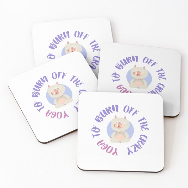 Item preview, yoga to burn off the crazy  designed and sold by AllyShop.