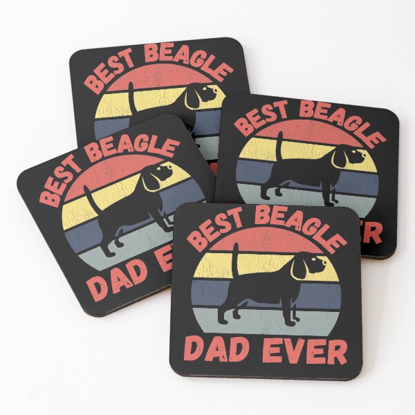 Item preview, best beagle dad saying funny beagle dad ever  designed and sold by OneTimeEngineer.