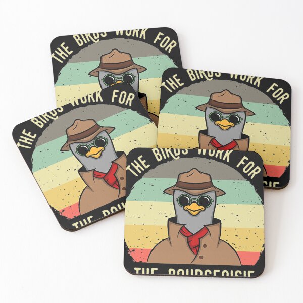 Item preview, Birds Work Bourgeoisie Spionage Agent Drones Gift Idea Present  designed and sold by cucai721.