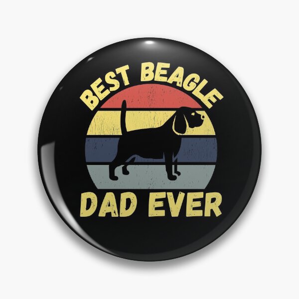 Item preview, best beagle dad saying funny beagle dad ever  designed and sold by OneTimeEngineer.