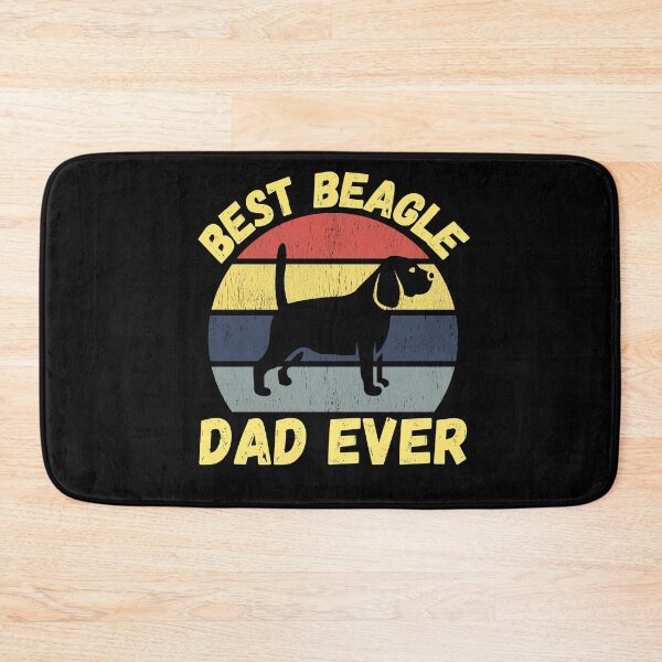 Item preview, best beagle dad saying funny beagle dad ever  designed and sold by OneTimeEngineer.