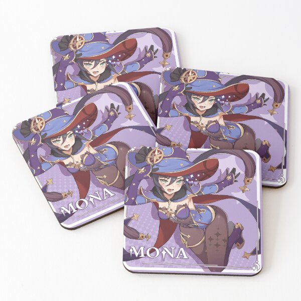 Item preview, Genshin Impact - Mona Birthday Official Artwork 2020 designed and sold by Krimsy.