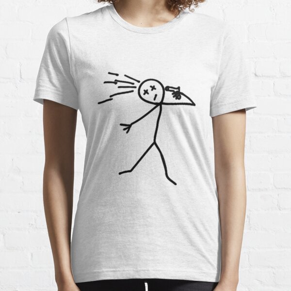 Stick Man - Happy' Men's T-Shirt