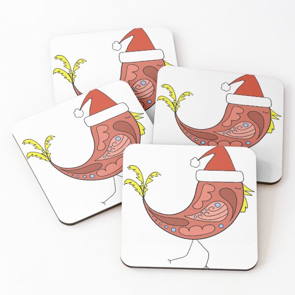 Item preview, rooster christmas designed and sold by zanbo.