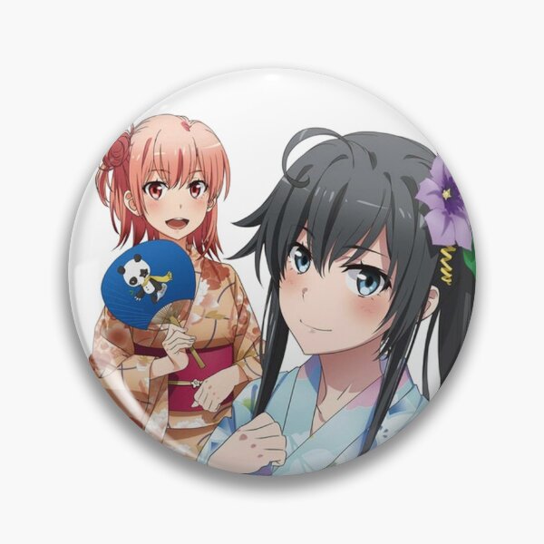 Artikelvorschau, Kimonos von Yukinoshita und Yuigahama entworfen und verkauft von PunderfulShirts.
