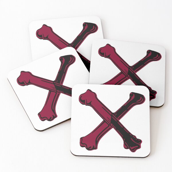 Aperçu de l'œuvre Red Carlo Descendant Cameron Boyce Bones Logo inspired créée et vendue par DenisSecret.