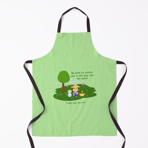 Item preview, Cathy and the Cat with Nature designed and sold by Laura Greco.