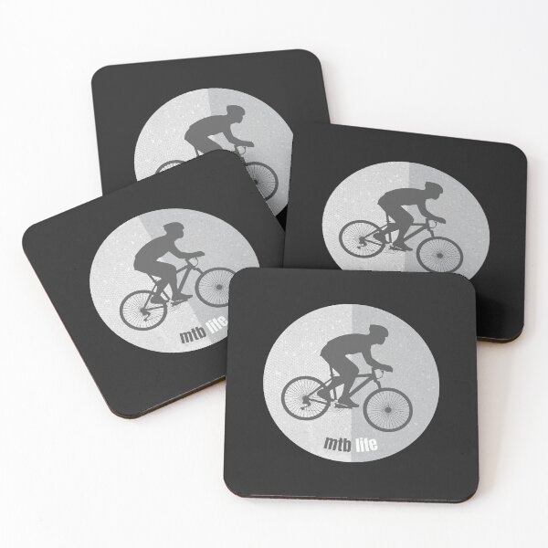 Item preview, Mountain biking, retro moon designed and sold by NomadMessenger.