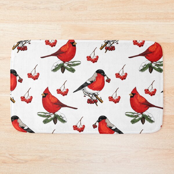 Item preview, cardinal pattern red bird designed and sold by virilamissa.