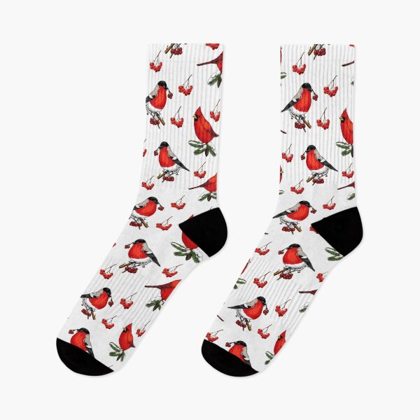 Item preview, cardinal pattern red bird designed and sold by virilamissa.