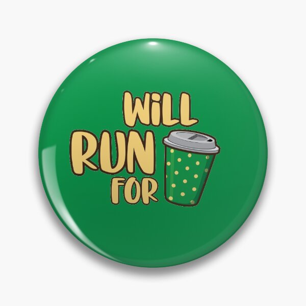 Item preview, Will Run For Coffee designed and sold by Art by s2ray.