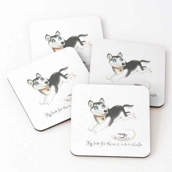 Item preview, Husky And CoffeeT-shirts designed and sold by mouda20.