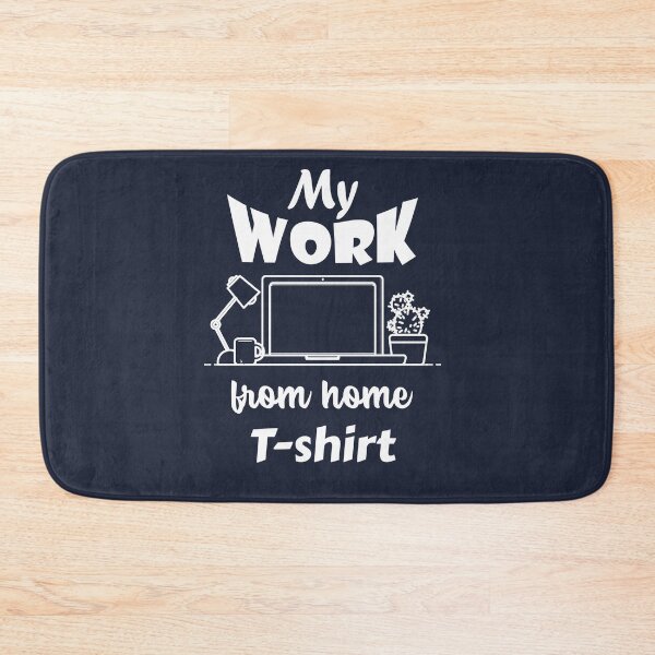 Item preview, My work from home T-shirt designed and sold by notasimp.