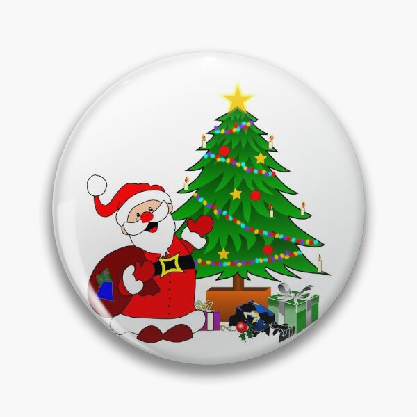 Item preview, Merry Christmas Santa with Gifts for all designed and sold by TigsArts.