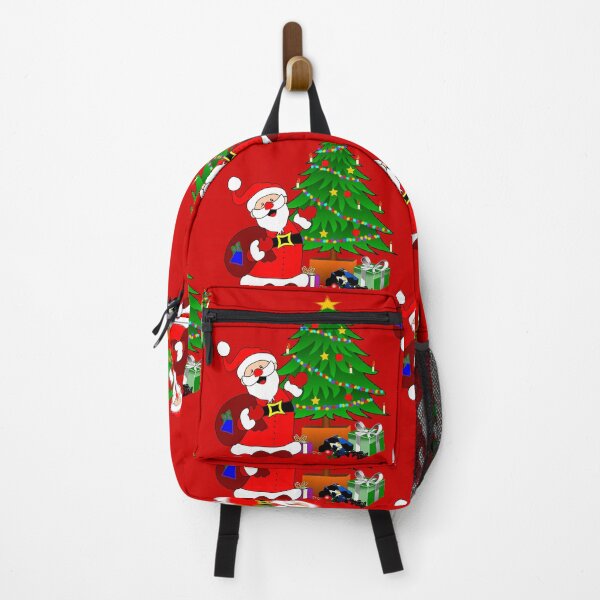 Item preview, Merry Christmas Santa with Gifts for all designed and sold by TigsArts.