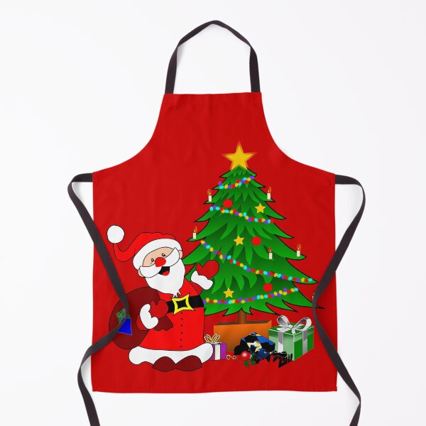 Item preview, Merry Christmas Santa with Gifts for all designed and sold by TigsArts.