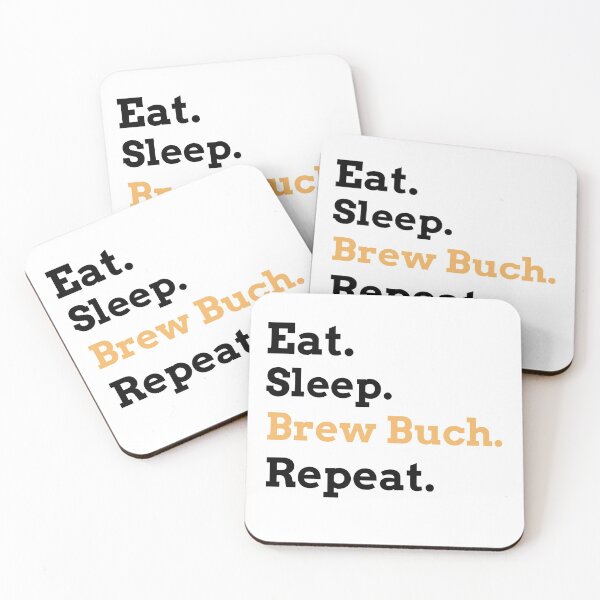 Item preview, Kombucha Brewing - Eat Sleep Brew Buch designed and sold by JoshShafley.