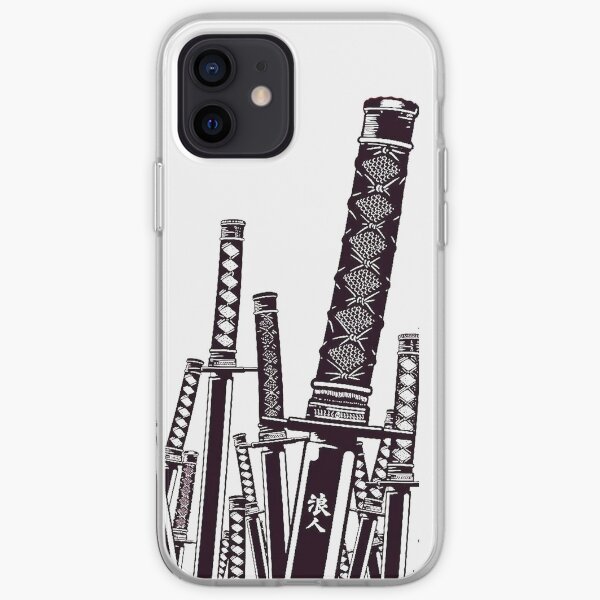 Samurai swords iPhone Soft Case