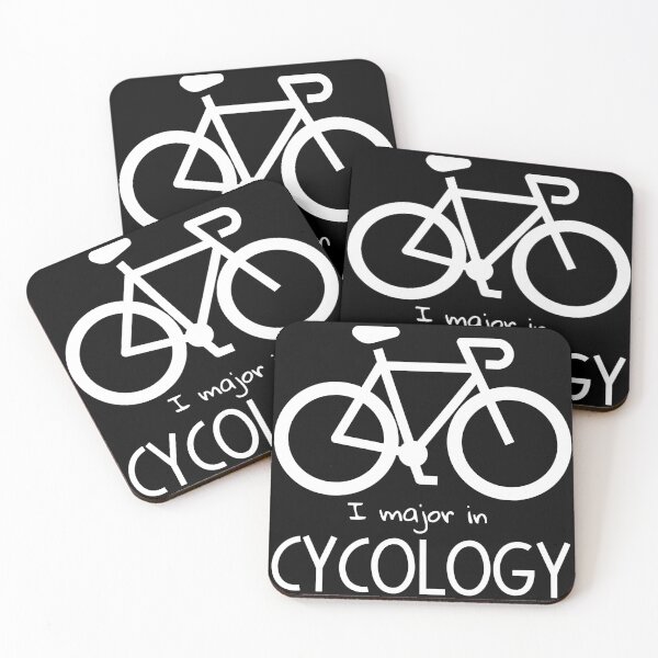 Item preview, I major in CYCOLOGY. Cycling? Cycling Psychology? Cycling as therapy? Up to you! designed and sold by JellyBeenzz.