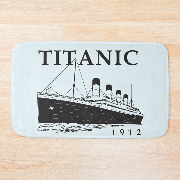 Item preview,  Titanic Queen of the Ocean Vintage Cruise Sinking Ship Atlantic Voyage  designed and sold by TopTeeShop.