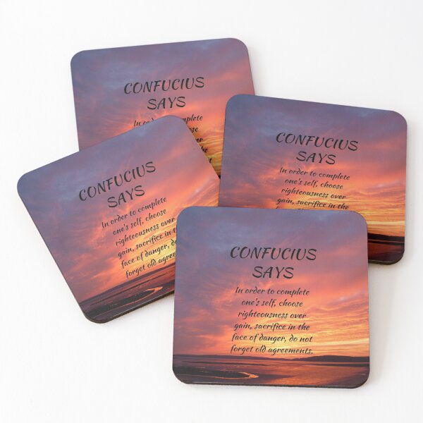 Item preview, Confucius Says Complete one's self designed and sold by starshiporion.