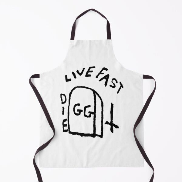 Item preview, GG Allin Live Fast Die Tattoo (big version) designed and sold by GuitarManArts.