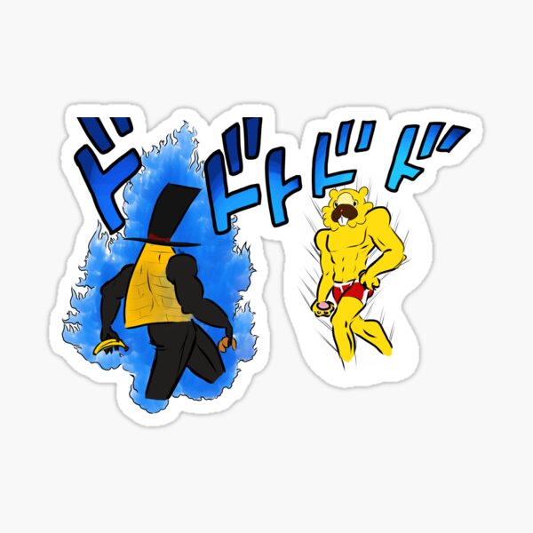 The Jojo Pose Sticker for Sale by I-Am-Yakiti