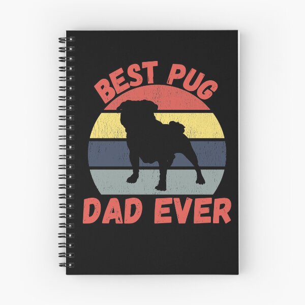 Item preview, Best pug dad ever quote Funny pug dad saying designed and sold by OneTimeEngineer.