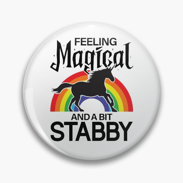 Item preview, Feeling Magical But Also Stabby designed and sold by GravitiTees.