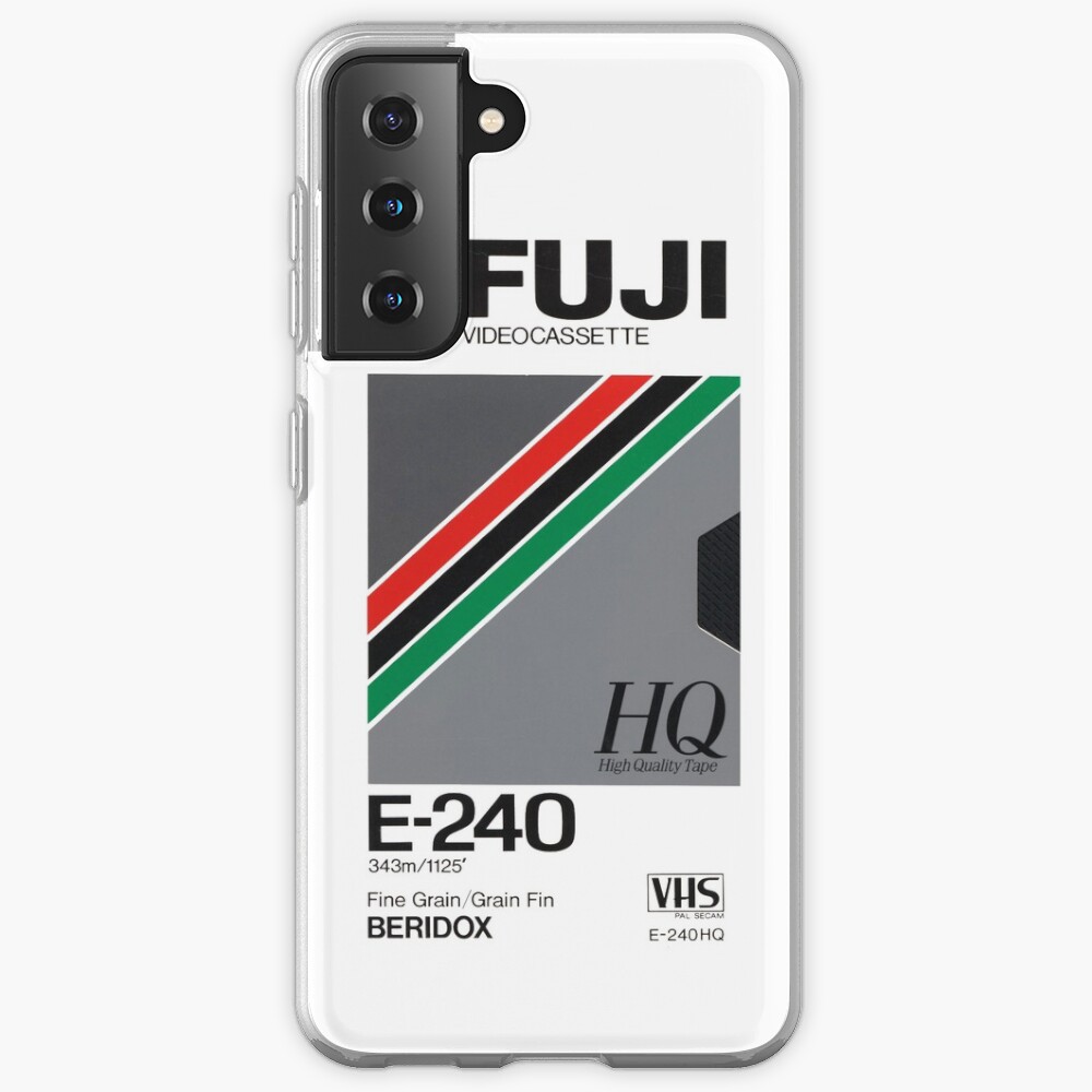 Retro VHS tape vaporwave aesthetic Case & Skin for Samsung Galaxy