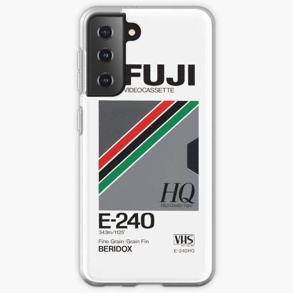Retro VHS tape vaporwave aesthetic Samsung Galaxy Soft Case