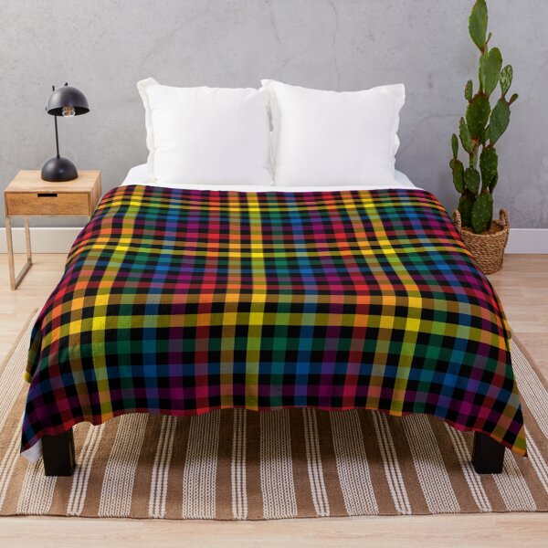 Item preview, Rainbow Plaid Pattern (03) designed and sold by Queerdelion.