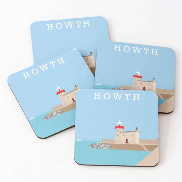 Item preview, Howth Harbour and Lighthouse (Ireland) designed and sold by IrishItalianGuy.