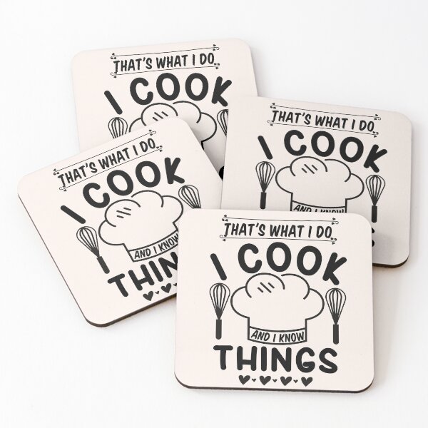 Item preview, Thats What I Do I Cook And I Know Things designed and sold by aoichan3939.