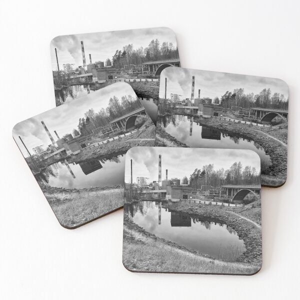 Item preview, Industrial Kyroskoski bw designed and sold by Jouko Lehto Photography.