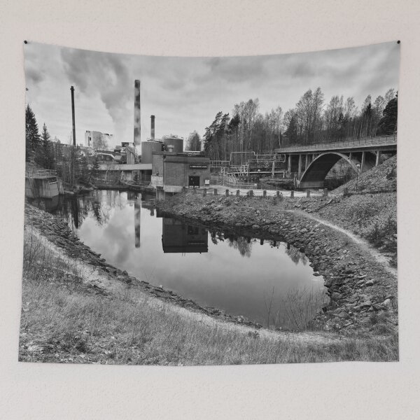 Item preview, Industrial Kyroskoski bw designed and sold by Jouko Lehto Photography.