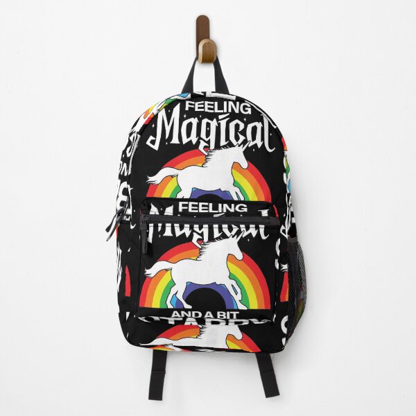 Item preview, Feeling Magical But Also Stabby Unicorn designed and sold by GravitiTees.
