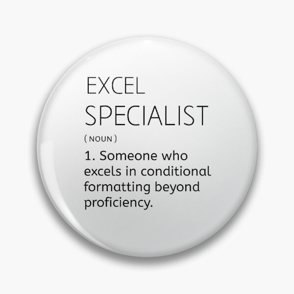 Item preview, Excel Specialist defined designed and sold by Essakhi12.