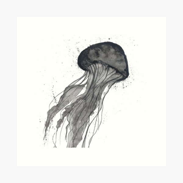 Item preview, jellyfish designed and sold by zarafranciszka.