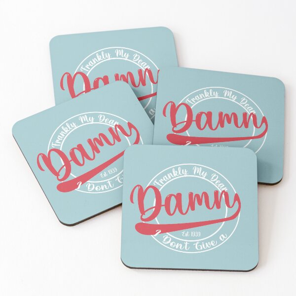 Item preview, Frankly, My Dear, I Don't Give a Damn  designed and sold by CannaBeesTees.