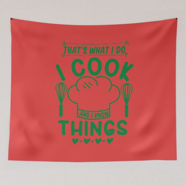 Item preview, Thats What I Do I Cook And I Know Things designed and sold by aoichan3939.