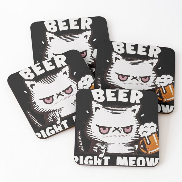 Aperçu de l'œuvre Bière Right Meow créée et vendue par cucai721.