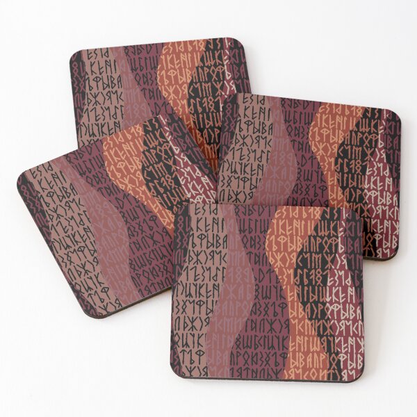 Item preview, Runes seamless pattern Runic alphabet designed and sold by Viverne.