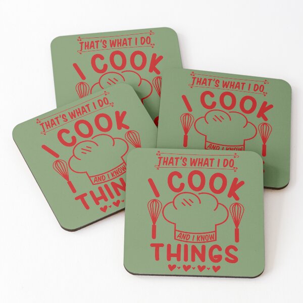 Item preview, Thats What I Do I Cook And I Know Things designed and sold by aoichan3939.